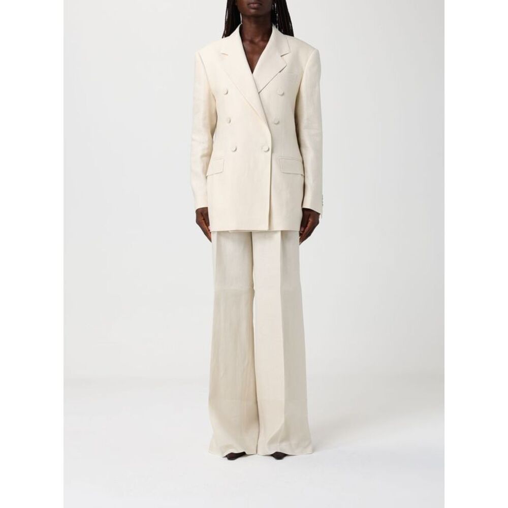 Tagliatore Women Tagliatore Double-Breasted Linen Blend Suit